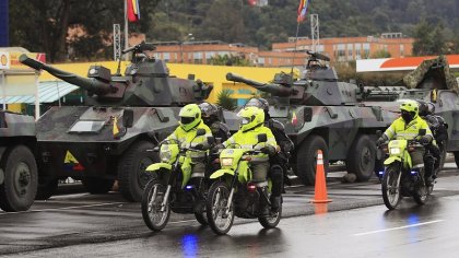 Militares de la reserva activa de Colombia piden mano dura contra la movilización popular