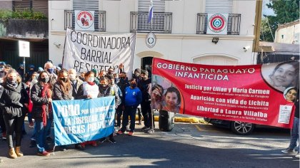 Acto en La Plata a siete meses de la desaparición de Lichita