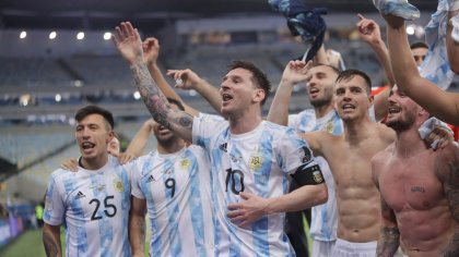 Argentina campeona de América después de 28 años y en el Maracaná: 1 a 0 ante Brasil