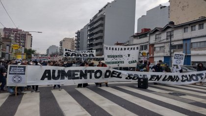 Paro y movilización de trabajadores de la salud porteños