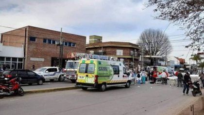 Se incendió un sector del Hospital de General Pacheco