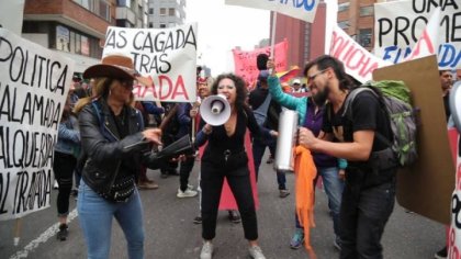 Vale la pena vivir para luchar: mujeres, lgbt+ y jóvenes, primera línea en la revuelta colombiana