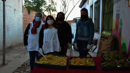 "Mi deseo es que ningún chico, ni nadie tenga que recorrer un comedor para buscar comida"