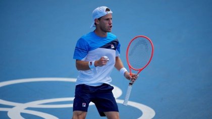 Tokio 2020: Schwartzman le ganó al checo Machac y accedió a los octavos de final