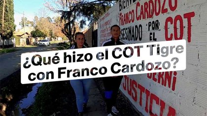 Habla la familia de Franco Cardozo: “La Policía de Tigre lo asesinó por no llevar barbijo” - YouTube