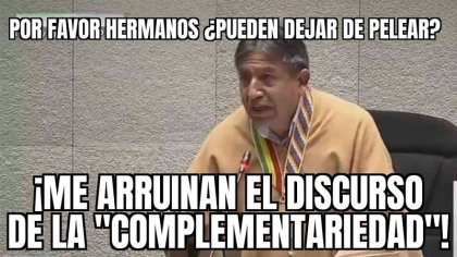 Sobre el esencialismo indigenista en el discurso de Choquehuanca: ¿complementariedad con los golpistas? 