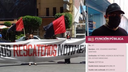 Trabajadores del SutNotimex denuncian nuevo ataque contra la huelga