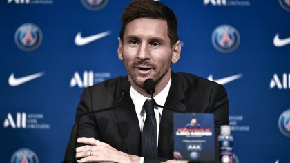 Messi en su presentación en el PSG: "Quiero seguir creciendo y ganando títulos"