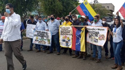 Guayana: trabajadores de Masisa se movilizan por derecho a elección de delegados, salario y contra represión patronal