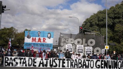 Jornada nacional piquetera: marchan "contra el ajuste y el FMI"