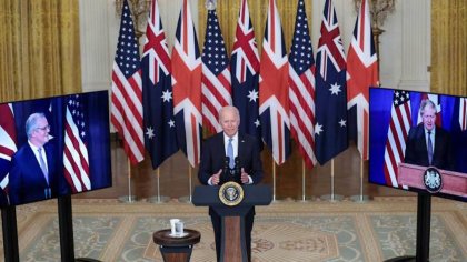 Polvorín en el Indo-Pacífico: pacto contra China reúne a EEUU, Reino Unido y Australia