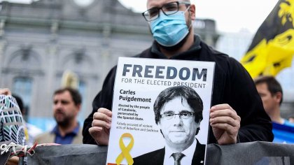 Puigdemont en libertad después del ataque de la judicatura