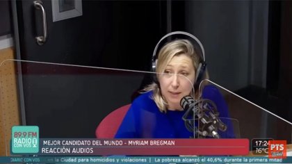 Myriam Bregman en #LaMejorCandidataDelMundo por Radio Con Vos - YouTube