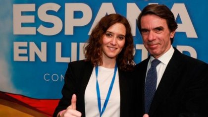 Aznar y Ayuso desatados defienden la conquista española en nombre de la evangelización y la civilización