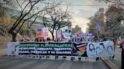 El Encuentro Plurinacional de Mujeres y disidencias tuvo su jornada de debate y movilización en Córdoba