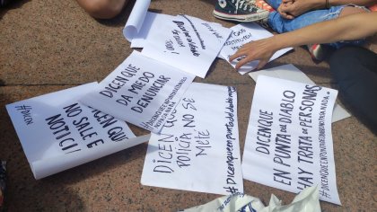  Jornada de protesta contra violencia de género en Punta del Diablo