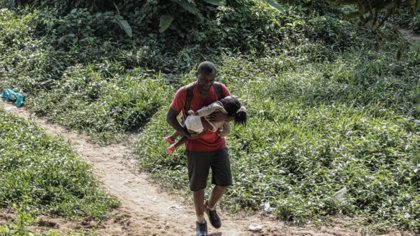 Casi 20.000 menores migrantes cruzaron la peligrosa selva del Darién rumbo a EE. UU. en 2021