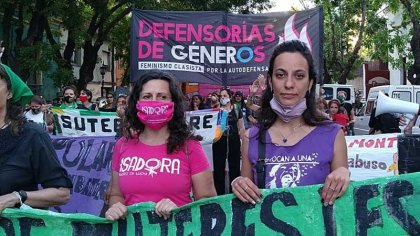 Akerfeld responsabilizó a los gobiernos nacional y municipal frente a las graves condiciones de vida de las mujeres