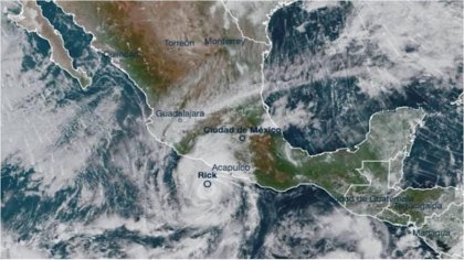 Inundaciones y daños a estructuras por el paso del huracán "Rick"