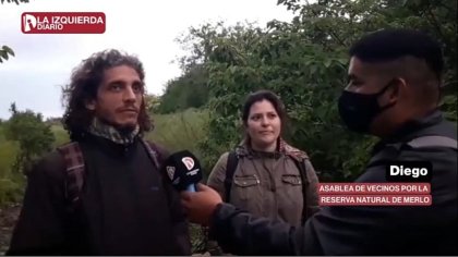 Merlo: Vecinos autoconvocados exigen la creación de una reserva natural - YouTube