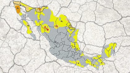 29% de los municipios de México se encuentran afectados por la sequía