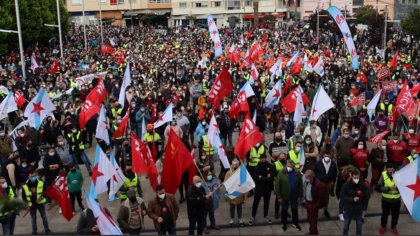 Amplio seguimiento en la huelga general en A Mariña (Lugo) contra la dejadez del la Xunta 