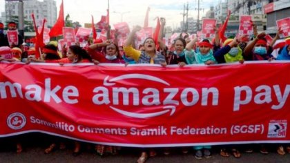 Sindicatos y organizaciones de base preparan protestas contra Amazon en su "viernes negro"