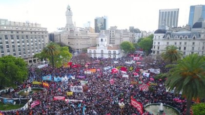 Llamado urgente para preparar una gran movilización contra el FMI