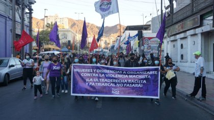 Antofagasta se moviliza contra la violencia hacia las mujeres y el avance de la derecha