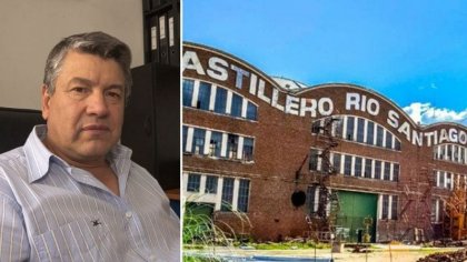 Pedro Wasiejko despide trabajadores en el Astillero Río Santiago