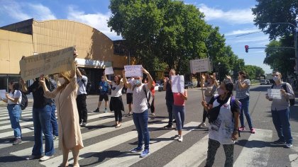 Semaforazo en defensa de los puestos de trabajo y por la titularización docente en la Ciudad