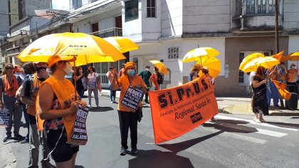 SiPrUS se moviliza contra descuentos arbitrarios de sueldo