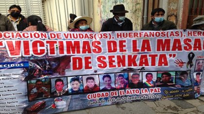 Víctimas y familiares de la masacre de Senkata-Zona Sur exigen que se respete el informe del GIEI