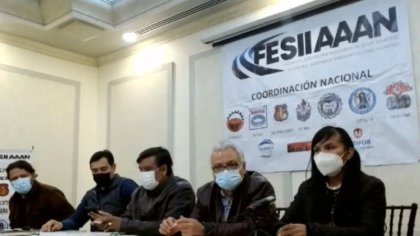 Conferencia de la FESIIAAAN: dirigentes sindicales avalan los paros técnicos