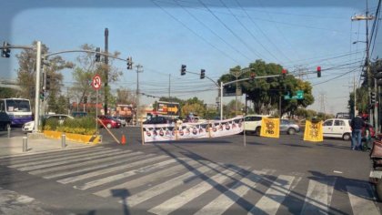 Se realizan bloqueos en Coyoacán por falta de agua