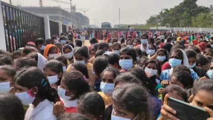 Protestas de las trabajadoras de IPhone en India logran que la empresa mejore sus condiciones laborales