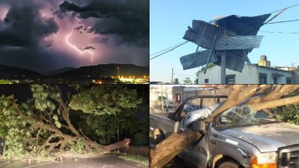 Fuerte temporal en Jujuy con daños de gravedad