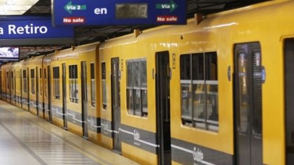 Paro de dos horas en la línea C del subte 