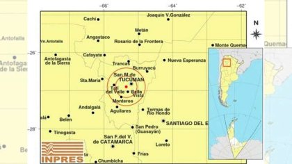 Un fuerte sismo sacudió a Tucumán durante la madrugada 