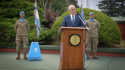 Un contingente de Cascos Azules de las Fuerzas Armadas viaja a la isla de Chipre 