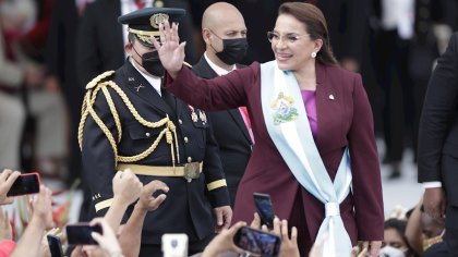 Xiomara Castro asume la presidencia de Honduras en medio de una inestabilidad política