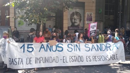 15 años sin Sandra Ayala Gamboa: "Seguimos exigiendo justicia, basta de impunidad"