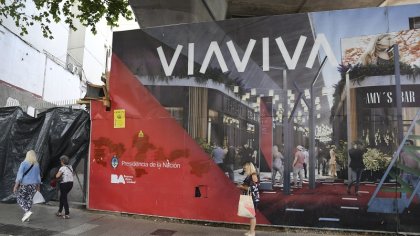 Ciudad de Buenos Aires: derrumbe en una obra bajo el ferrocarril Mitre dejó cinco heridos 