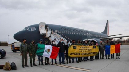 Parte el segundo vuelo para repatriar mexicanos la zona de conflicto de Ucrania