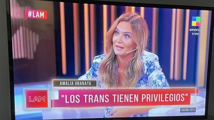 La transfobia de Granata en LAM: “Los trans tienen privilegios”