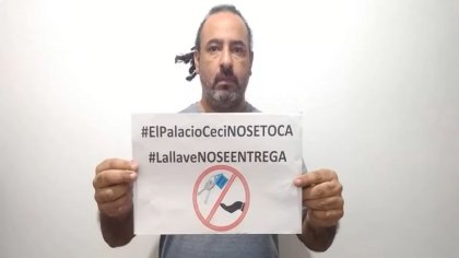 La lucha por el Palacio Ceci continúa. Difundamos - YouTube