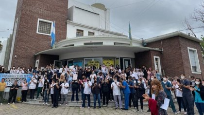 No a la Sociedad del Estado: trabajadores del Instituto Biológico marchan a la Legislatura