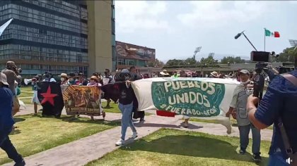 Frente a Biblioteca Central de la UNAM da inicio el Festival por el agua y la vida