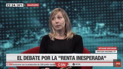 Myriam Bregman: "No hay que mirar el crecimiento económico con ojos menemistas" - YouTube