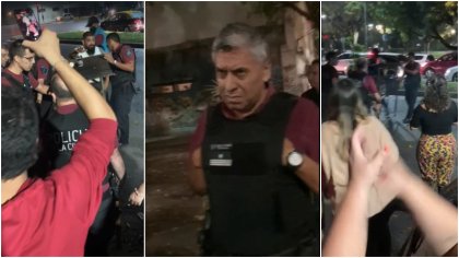 La Policía de la Ciudad secuestró una parrilla a la escuela y comedor de La Chilinga